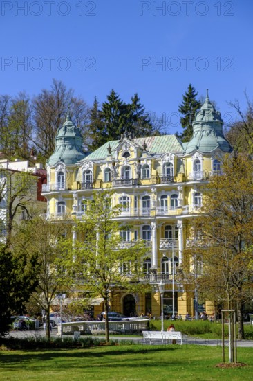 Grand Hotels at the Spa Park, Mariánské Lázne, Mariánské Lázne, Czech Republic, Czech Republic