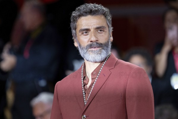 Venice, Italy - 3 September 2025: Oscar Isaac during the Red Carpet of - Cartier Glory To The Filmmaker Award 2025 and In the Hand of Dante - during the 82nd Venice International Film Festival