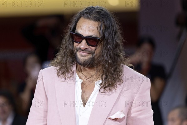 Venice, Italy - 3 September 2025: Jason Momoa during the red carpet of - Cartier Glory To The Filmmaker Award 2025 and In the Hand of Dante - during the 82nd Venice International Film Festival