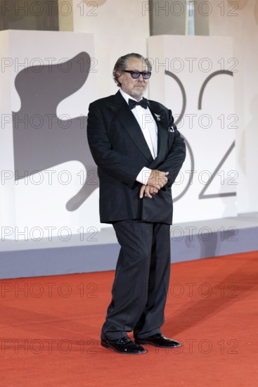 Venice, Italy - 3 September 2025: Julian Schnabel during the Red Carpet of - Cartier Glory To The Filmmaker Award 2025 and In the Hand of Dante - during the 82nd Venice International Film Festival