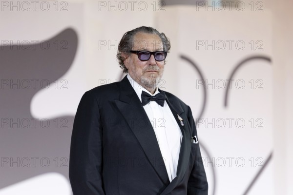 Venice, Italy - 3 September 2025: Julian Schnabel during the Red Carpet of - Cartier Glory To The Filmmaker Award 2025 and In the Hand of Dante - during the 82nd Venice International Film Festival
