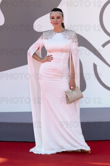 Venice, Italy - 3 September 2025: Cecilia De Liberti during the Red Carpet of - The Voice Of Hind Rajab - during the 82nd Venice International Film Festival