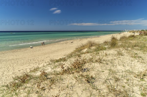 The Spiaggia di Torre San Giovanni beach, Marina di Ugento, Apulia, Italy