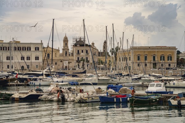 The harbour in Trani, Apulia, Italy