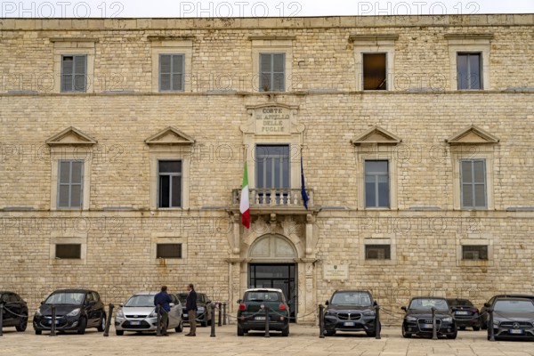 Palazzo di Giustizia, the Palace of Justice in Trani, Apulia, Italy