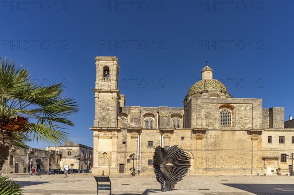 The church Chiesa Parrocchiale della Trasfigurazione di Nostro Signore Gesú Cristo in Taurisano, Apulia, Italy