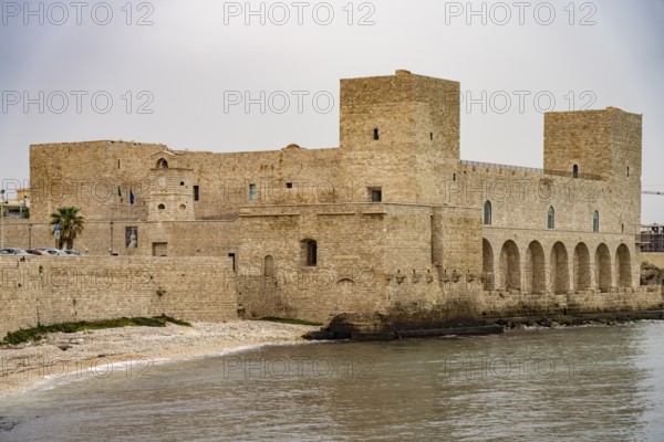 The Castello Svevo in Trani, Apulia, Italy
