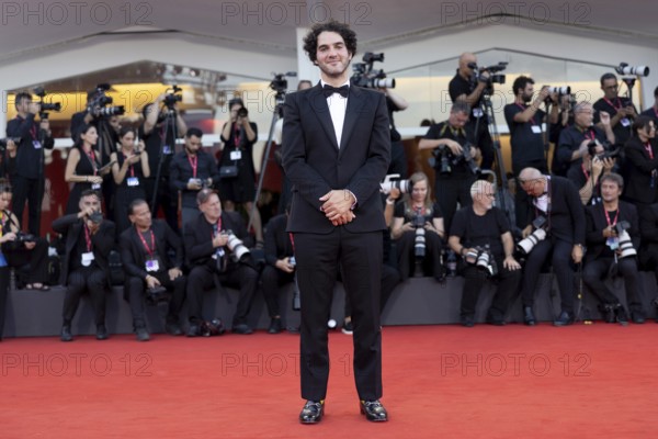 Venice, Italy - 1 September 2025: Benny Safdie during the red carpet of - The Smashing Machine - during the 82nd Venice International Film Festival