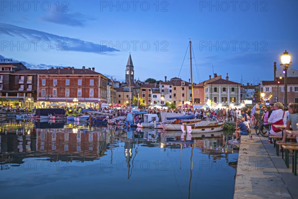 Fishing festival at the harbour of Izola, Slovenia