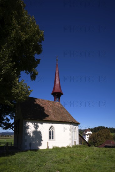 Wyher Castle Chapel, Wyher moated castle, Ettiswil, Canton Lucerne, Switzerland