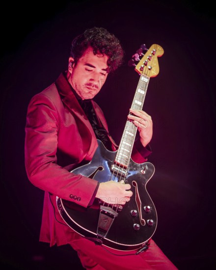 Miguel Briseno, bassist of Lord Huron live at the Tempodrom Berlin on 08.09.2025