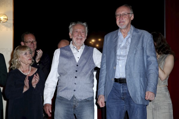 Dieter Hallervorden and Harald Effenberg - Premiere Der eingebildet Kranke after The Imaginary Invalid by Molière / 90th birthday of Dieter Hallervorden, Berlin, 05.9.25