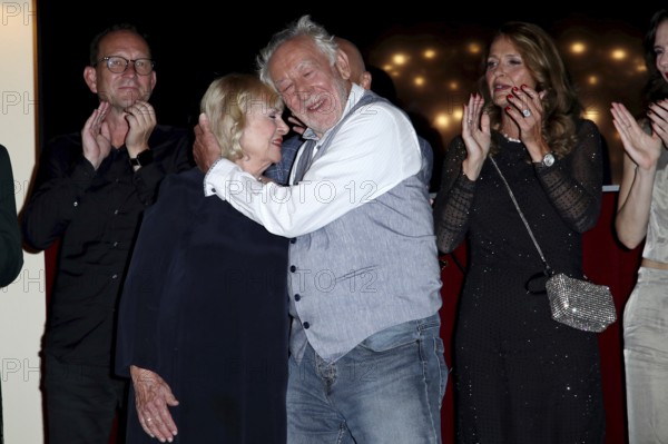 Dagmar Biener and Dieter Hallervorden - Premiere Der eingebildet Kranke after The Imaginary Invalid by Molière / 90th birthday of Dieter Hallervorden, Berlin, 05.9.25