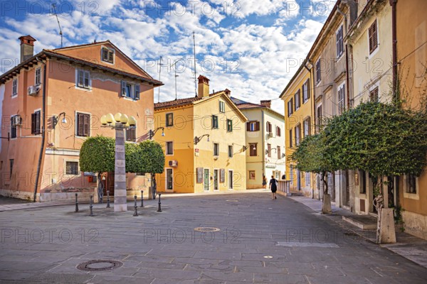 Kosovelov Square in the city of Koper, Slovenia