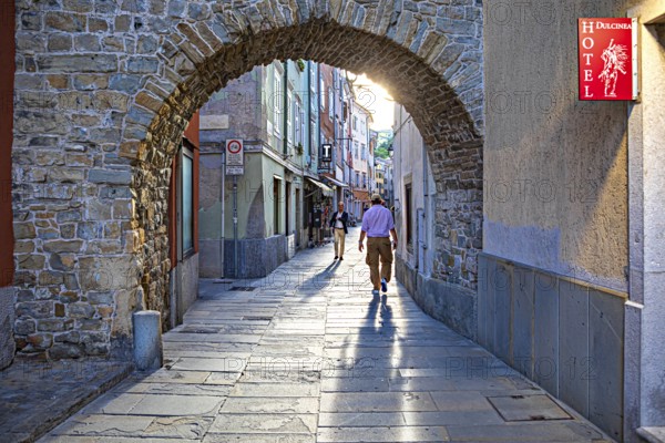 Via Dante Alighieri from Muggia, Friuli-Venezia Giulia, Italy
