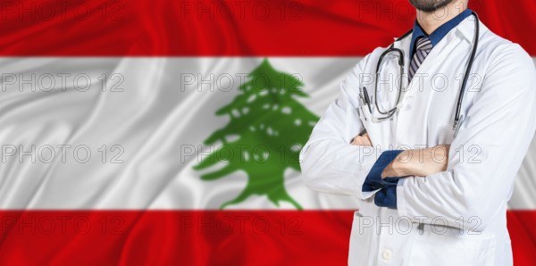 Lebanon national health system. Lebanon health and medical insurance concept