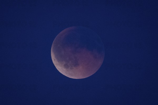 Lunar eclipse as seen from Berlin on 07.09.2025