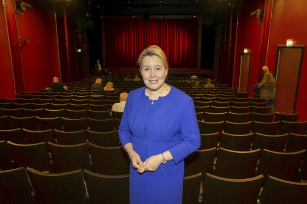 Franziska Giffey at the premiere of the play 'Der eingebildet Kranke' and Dieter Hallervorden's 90th birthday at the palace gardens Theatre. Berlin, 05.09.2025