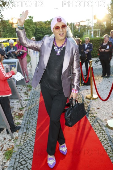 Julian F.M.Stöckel at the premiere of the play 'Der eingebildet Kranke' and Dieter Hallervorden's 90th birthday at the palace gardens Theatre. Berlin, 05.09.2025