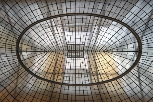 Glass dome at Augustiner Bräu, Munich, Bavaria, Germany