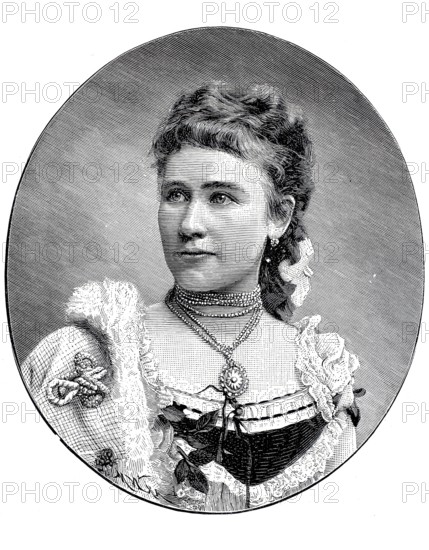 Bianca Bianchi, born Bertha Schwarz (born 27 January 1855 in Heidelberg, died 16 February 1947 in Salzburg) was a German-Austrian opera singer, Historical, authentic, digitally restored reproduction from a 19th century original, Record date not stated