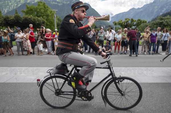 Fireman's equipment from 1959, Interlaken, Switzerland
