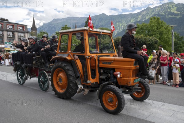 Fire brigade equipment from 1959, Interlaken, Switzerland