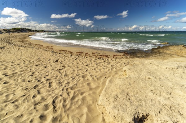 On the beach Spiaggia di Pilone, Ostuni, Apulia, Italy