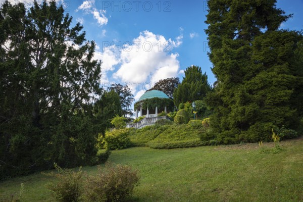 Beethoven Temple in the spa garden Baden, Lower Austria, Austria