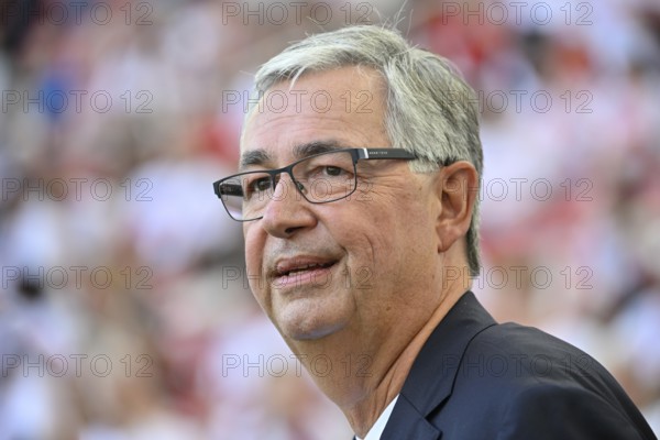 President Dietmar Allgaier VfB Stuttgart Portrait Bundesliga, MHPArena, MHP Arena Stuttgart, Baden-Württemberg, Germany