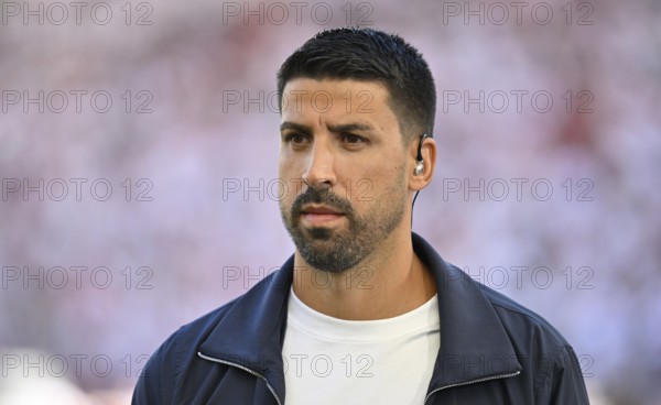 DAZN TV expert Sami Khedira, portrait Bundesliga, MHPArena, MHP Arena Stuttgart, Baden-Württemberg, Germany