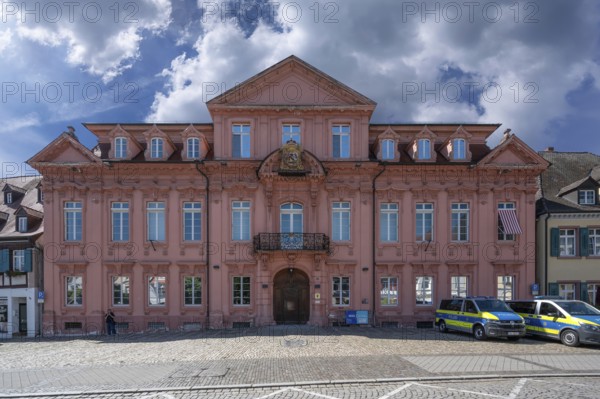 Police station, former royal court, built between 1714 and 1717, Hauptstraße 96, Offenburg, Baden-Württemberg Germany