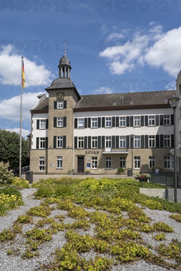 Town Hall, Old Town, Kettwig, Essen, Rur region, North Rhine-Westphalia, Germany