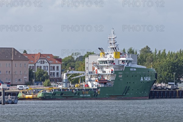 Salvage tug Borkum, naval base, Kiel, Schleswig-Holstein, Germany