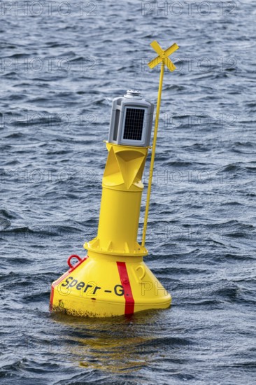 Buoy, buoy, Kiel Fjord, Kiel, Schleswig-Holstein, Germany
