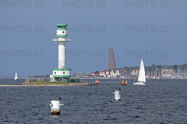 Naval memorial, Laboe, Friedrichsort lighthouse, Kiel Fjord, Kiel, Schleswig-Holstein, Germany