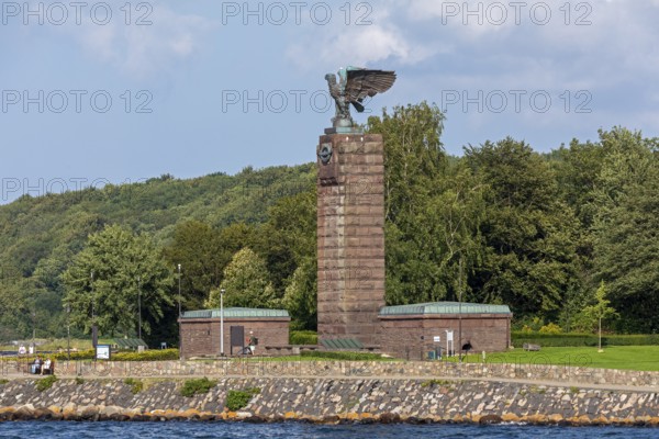 Submarine memorial, Heikendorf, Kiel Fjord, Schleswig-Holstein, Germany