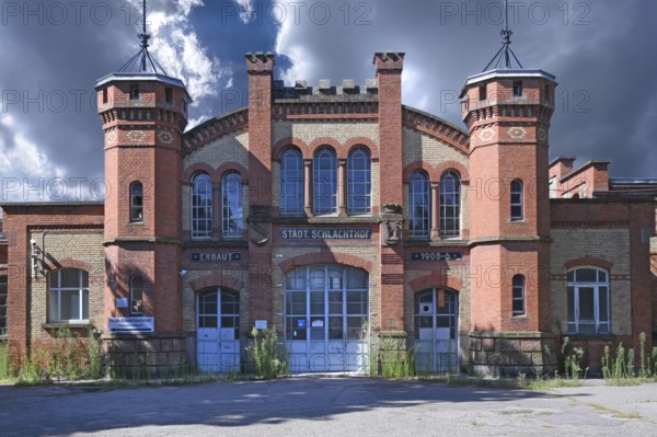 Former municipal abattoir, built between 1905 and 1906, Wasserstraße 22, Offenburg, Baden-Württemberg, Germany