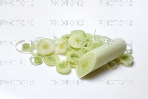Leek, sliced leek, leek
