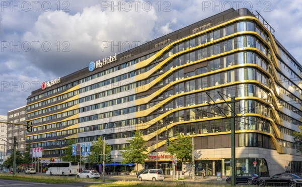 Building complex of the H4 Hotel am Alexanderplatz, Karl-Liebknecht-Straße, Berlin, Germany