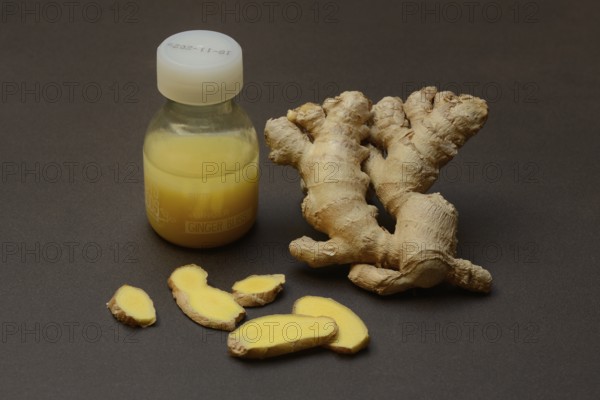 Ginger, ginger root and ginger shot