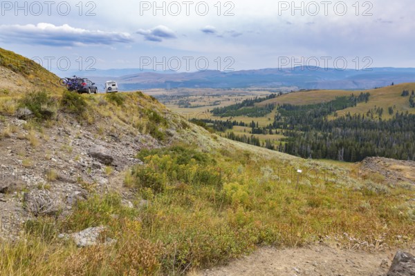 180822_011 Grand Loop Road - North Loop between Canyon Village and Tower-Roosevelt areas in Yellowstone National Park, Wyoming