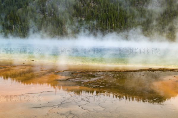 180819_366 Grand Prismatic Spring in the Midway Geyser Basin of Yellowstone National Park, Wyoming