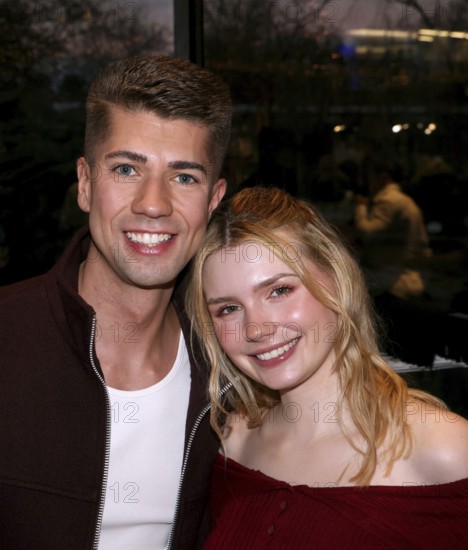 Maximilian Seitz, Eva Bloss, 5th Charity Celebrity Pack 2025 campaign for street sweeps e.V. at Bikini Berlin, 26.11.2025