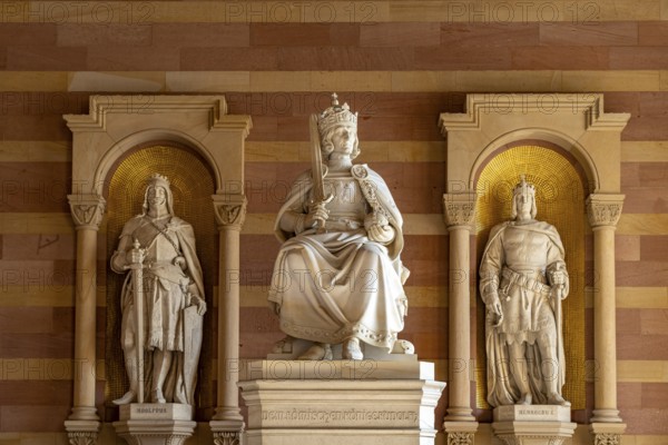 Burial monument for Rudolf of Habsburg in Speyer Cathedral, Speyer, Rhineland-Palatinate, Germany