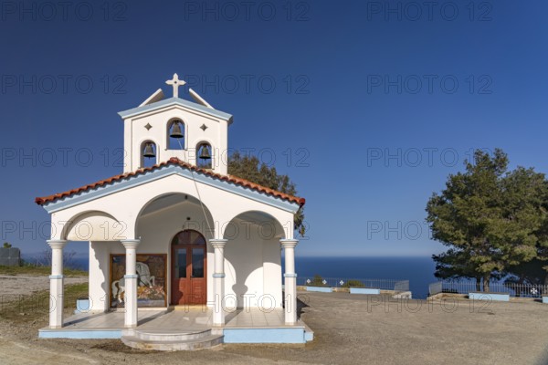 The church of Agios Georgios in Kymi-Aliveri, Euboea or Evia island, Greece