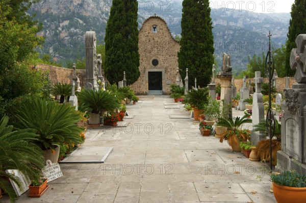 Cemetery in Majorca, Spain