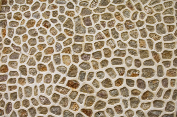 Stone wall, detailed view