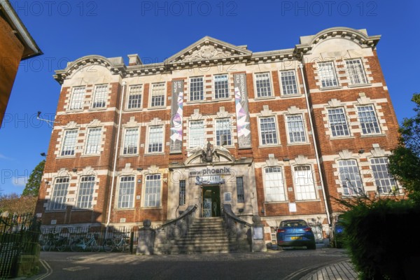 The Phoenix art centre building, Gandy Street, Exeter, Devon, England, UK built 1909