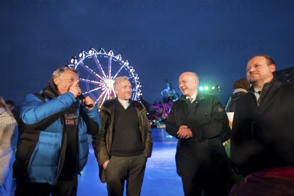 Kai Wegner, Governing Mayor of Berlin, at the opening of the Berlin Christmas Market on Alexanderplatz, Berlin, 24.11.2025